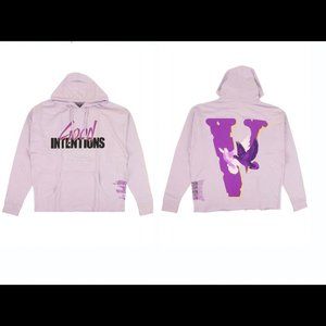 vlone hoodie size XL